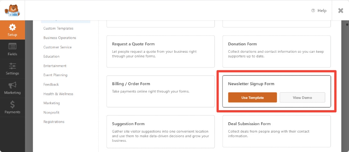 ایجاد فرم اشتراک Mailchimp در وردپرس