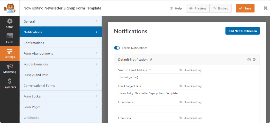 ایجاد فرم اشتراک Mailchimp در وردپرس