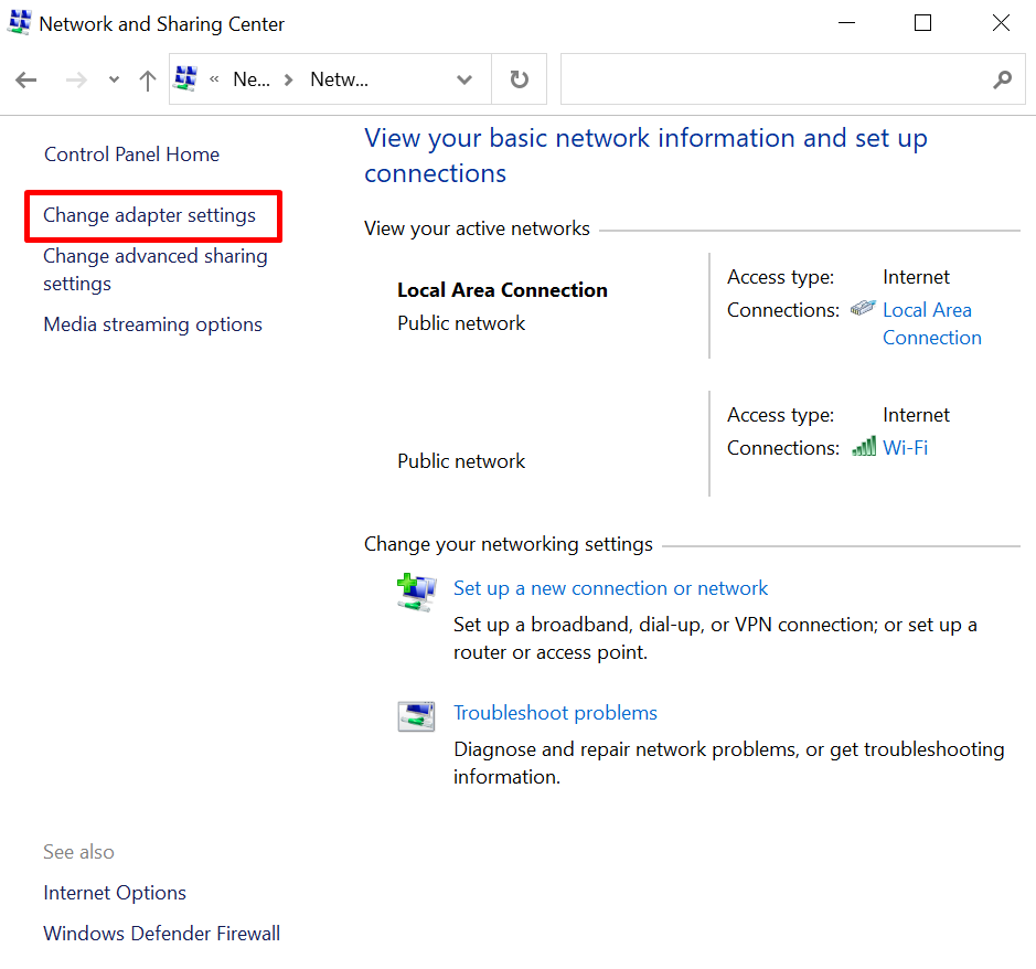 رفع خطای DNS Server Not Responding