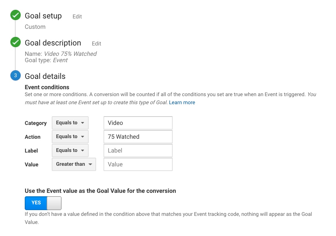 ایجاد Event در Google Analytics