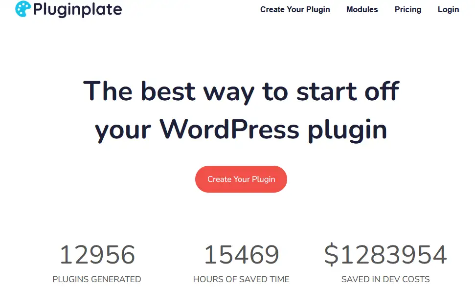 سایت Pluginplate برای ایجاد افزونه ساده وردپرسی