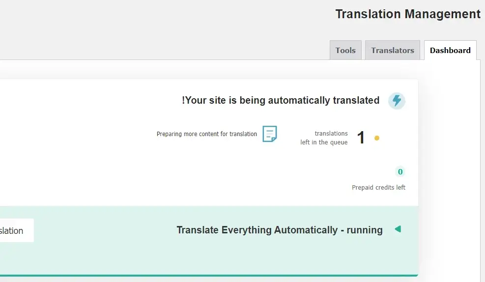 افزونه WPML ترجمه خودکار تمامی صفحات، پست ها و دسته بندی ها را انجام می دهد