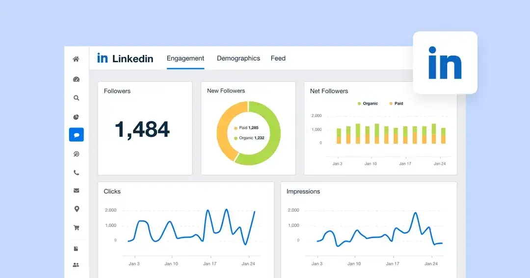 استفاده از LinkedIn Analytics جهت سئو در لینکدین