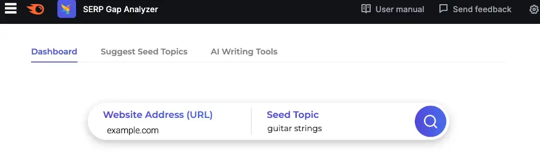 استفاده از SERP Gap Analyzer app برای تحلیل SERP