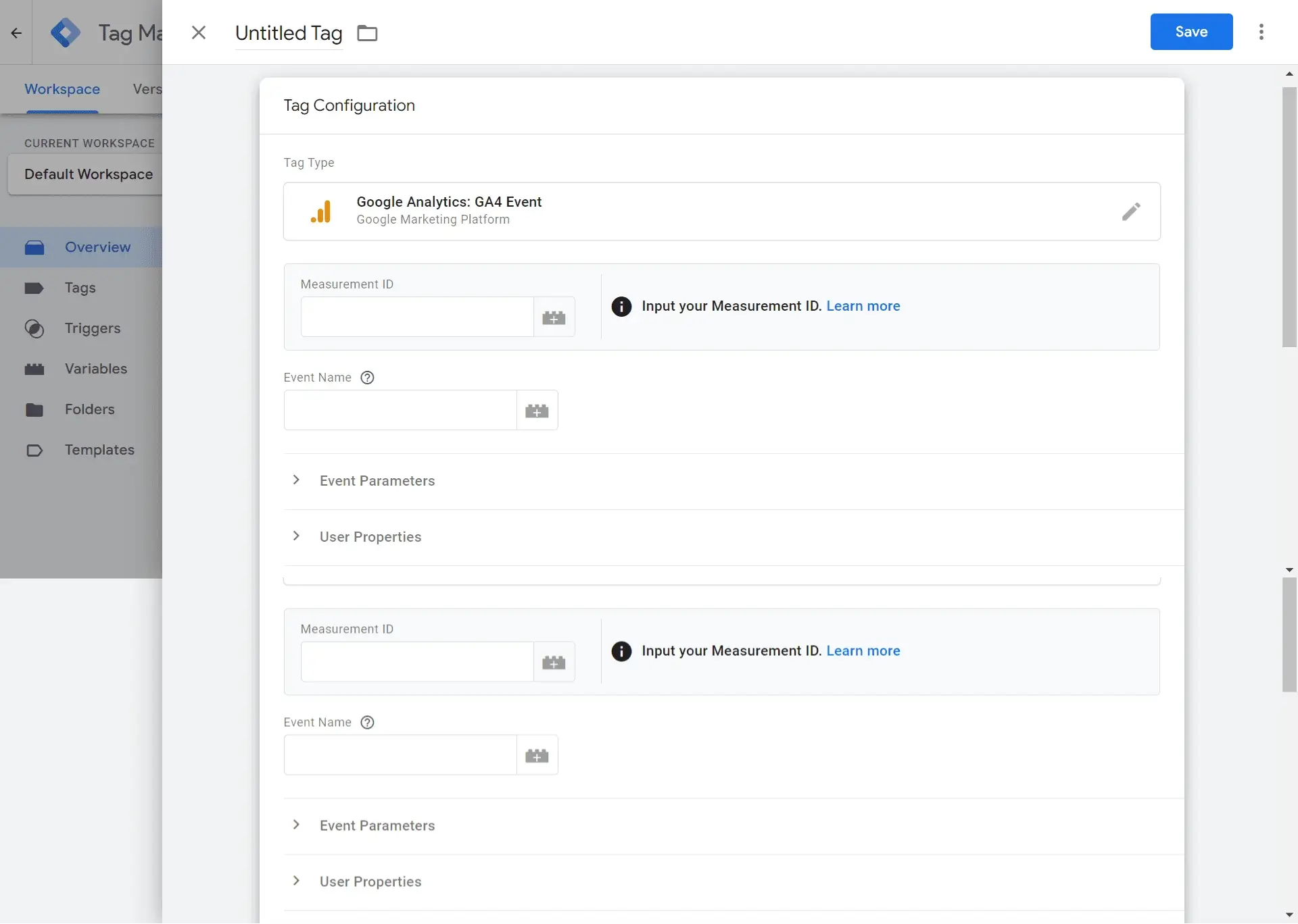 انواع Trigger در Google Tag Manager