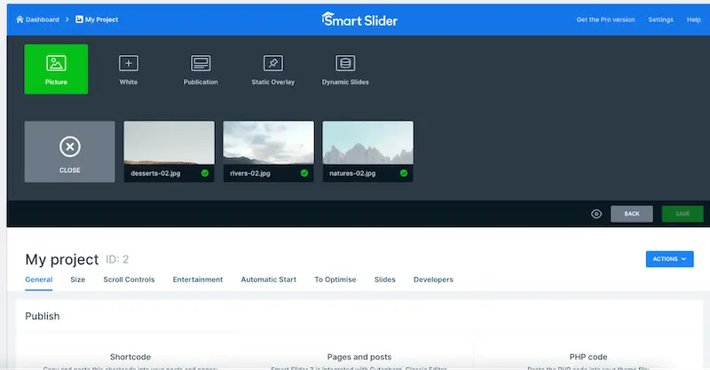 افزونه اسلایدر Smart Slider 3 وردپرس