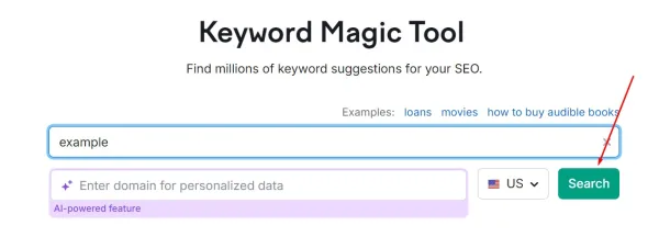 نقشه راه تولید محتوا و سرچ کلمات کلیدی در  ابزار Semrush