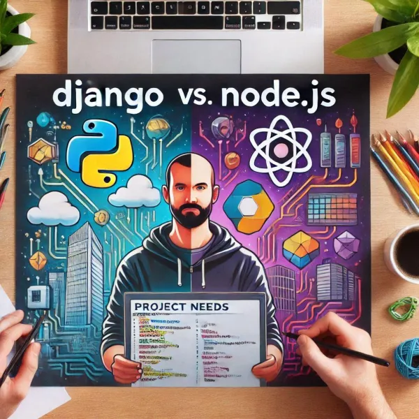 مقایسه جنگو و Nodejs