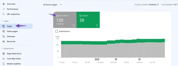 خطای Excluded by NoIndex Tag - بخش Not indexed