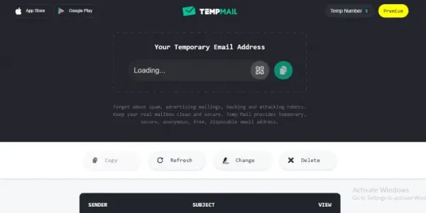 سرویس ایمیل موقت Temp Mail - ساخت ایمیل موقت جیمیل