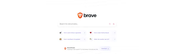 Brave یکی از امن ترین موتورهای جستجو