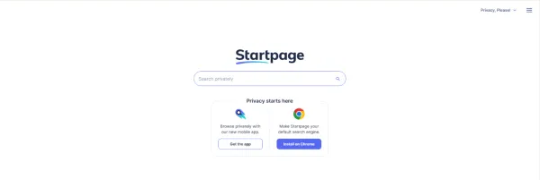 Startpage موتور جستجوی جایگزین گوگل و امن