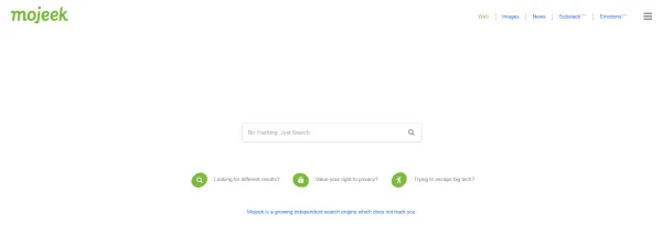 Mojeek یکی از امن ترین موتورهای جستجو