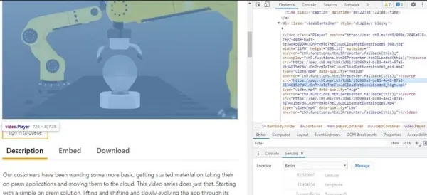 دانلود تصاویر و ویدیوها از ترفندهای Inspect Element