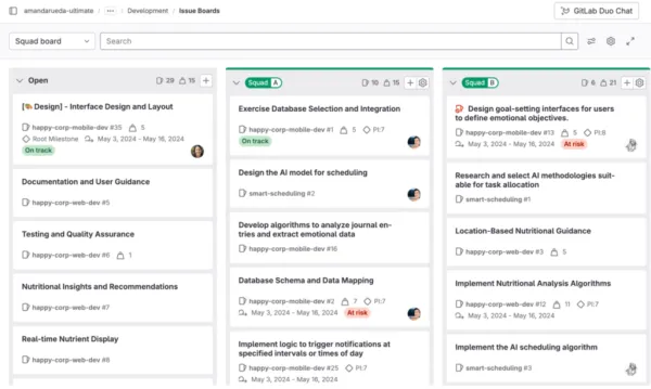 ابزار GitLab Issue Board