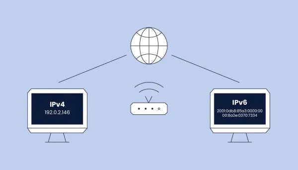 تفاوت ipv4 و ipv6 چیست؟