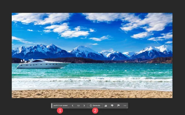 ایجاد عناصر جدید با Generative Fill فتوشاپ