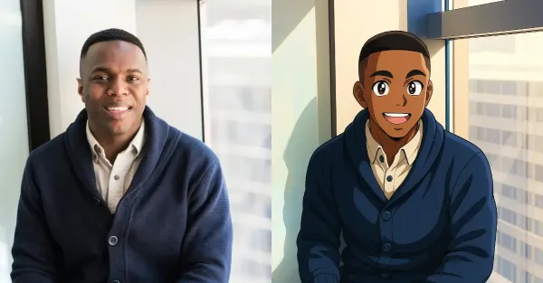 تبدیل عکس به انیمه با ChatGPT