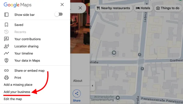 پروفایل Google Business