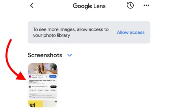 جستجوی معکوس ویدیو در گوگل لنز
