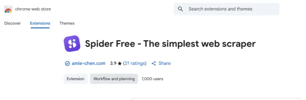 افزونه کاربردی شناسایی لینکهای خراب Site Spider Free