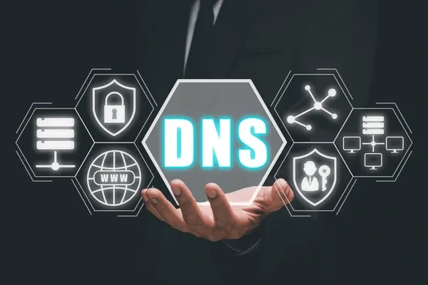 فرایند domain name resolution