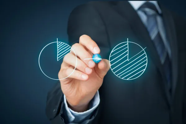 مقایسه سهم جستجو و سهم بازار