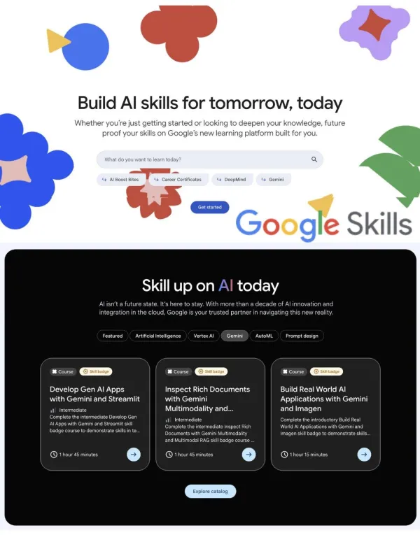دوره Google AI Essentials در گوگل اسکیلز