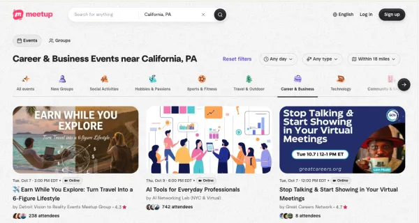 جایگزین لینکدین برای رویدادها و شبکه‌سازی حرفه‌ای