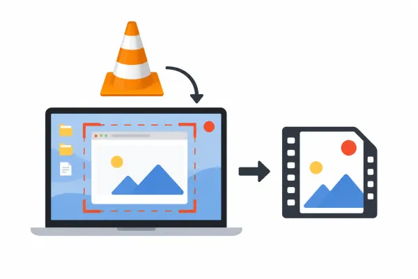 ضبط صفحه نمایش در پلیر VLC
