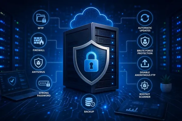 راهکارهای افزایش امنیت سرور مجازی