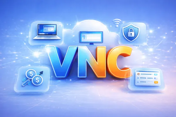کنترل از راه دور سرور با پروتکل VNC