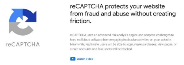 تنظیمات reCAPTCHA در گوگل