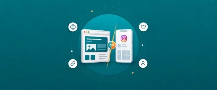 سایت یا اینستاگرام؟ کدام برای کسب‌وکار مناسب است؟