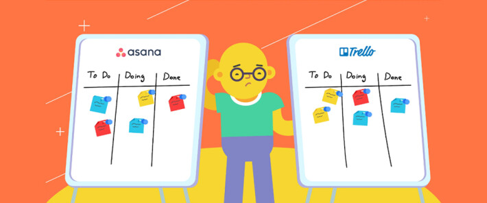 کدامیک برای مدیریت پروژه مناسب تر است ؟ Asana یا Trello