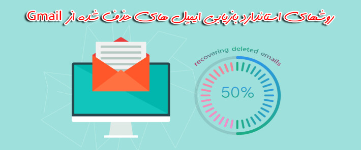 روشهای استاندارد بازیابی ایمیل های حذف شده از Gmail