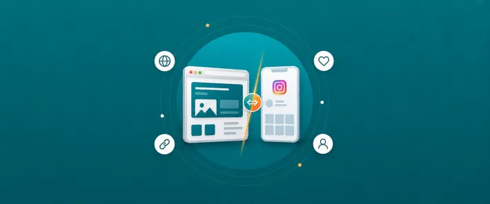 سایت یا اینستاگرام؟ کدام برای کسب‌وکار مناسب است؟