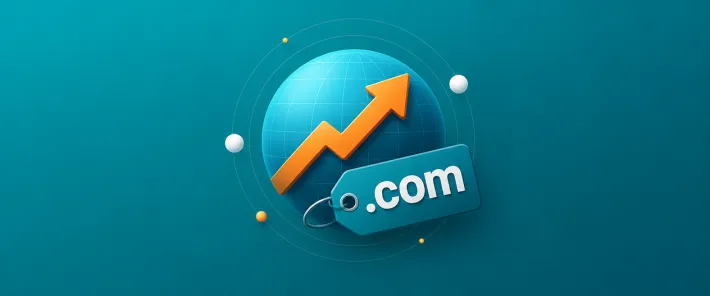 تغییر تعرفه دامنه‌ های com.